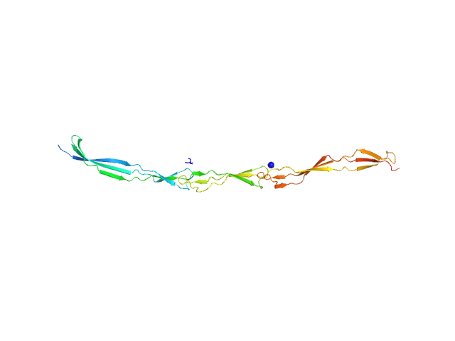Surface protein G SASREF model