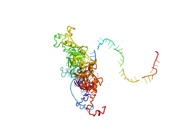 RNA chaperone Hfq RNA DsrA SASREF model