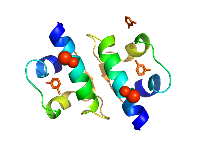 Insulin glargine (Toujeo®) PDB (PROTEIN DATA BANK) model