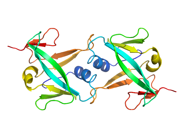 Iron-sulfur cluster assembly 2 homolog, mitochondrial SASREF model