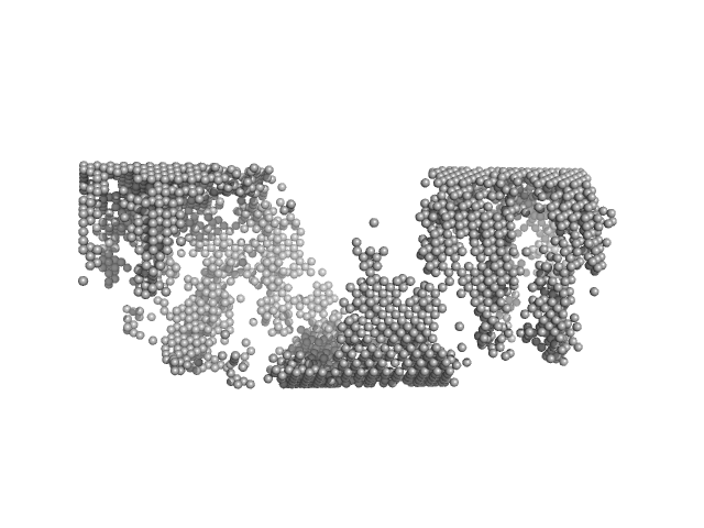 Matrix protein DAMMIN model