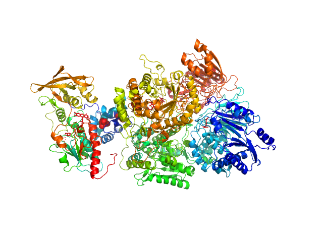 Glutamate synthase [NADPH] large chain Glutamate synthase [NADPH] small chain PDB (PROTEIN DATA BANK) model