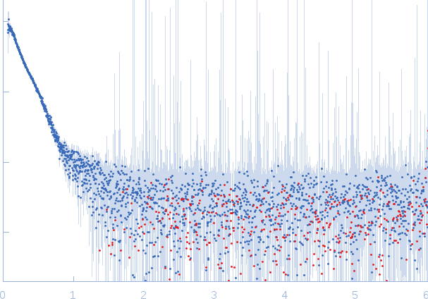 DNA mismatch repair protein MutS small angle scattering data