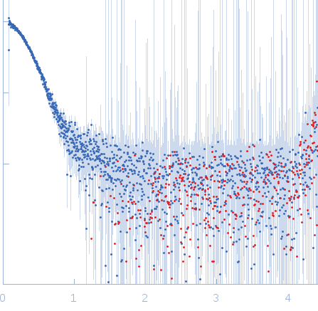 DNA mismatch repair protein MutS experimental SAS data