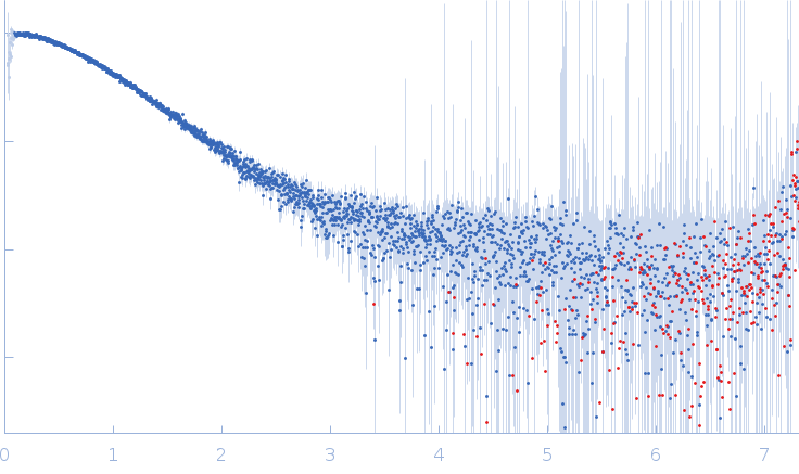 AU extension in the 5'-genomic end of SARS-CoV-2 small angle scattering data