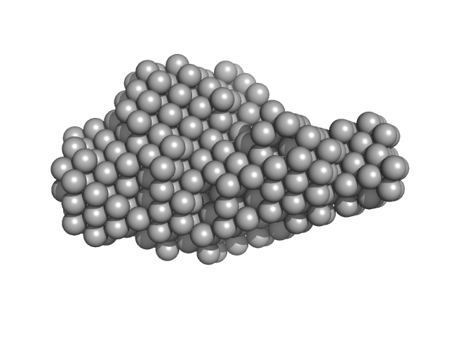 Cysteine desulfurase IscS Iron-sulfur cluster assembly scaffold protein IscU Protein CyaY DAMMIF model