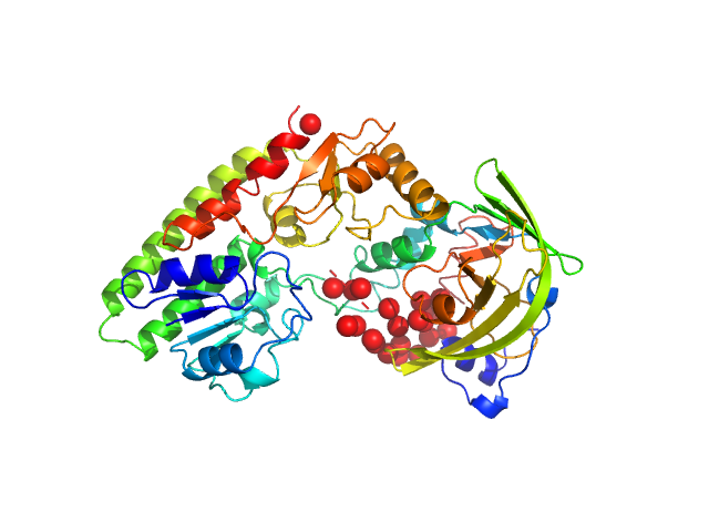 High-affinity zinc transporter periplasmic component Zinc/cadmium-binding protein BUNCH model