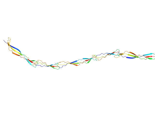 Surface protein G SASREF model