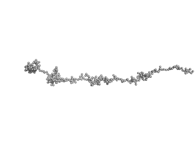 Surface protein G GASBOR model