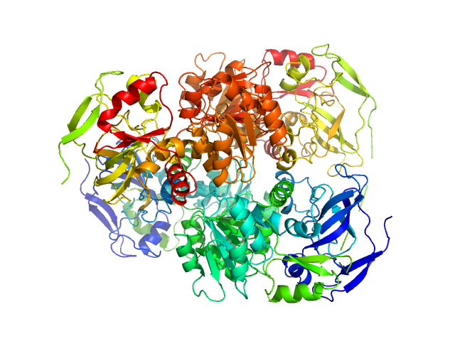 Alcohol dehydrogenase 1 PDB (PROTEIN DATA BANK) model