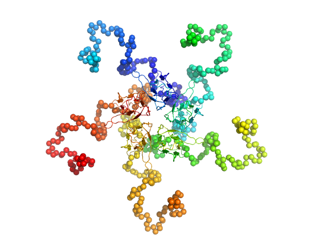 Nucleoplasmin BUNCH model