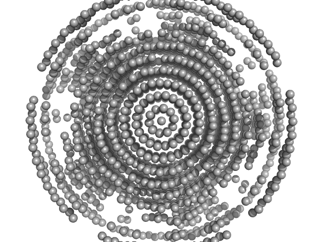 Nucleoplasmin DAMMIN model