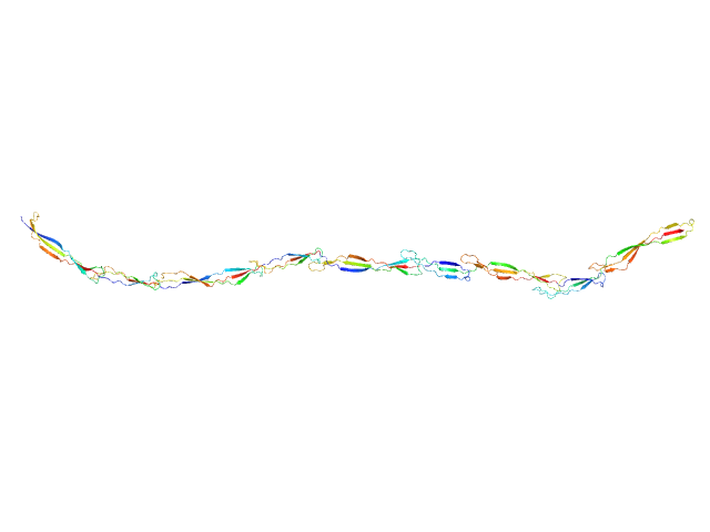 Surface protein G SASREF model