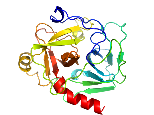 Chymotrypsinogen A CRYSOL model