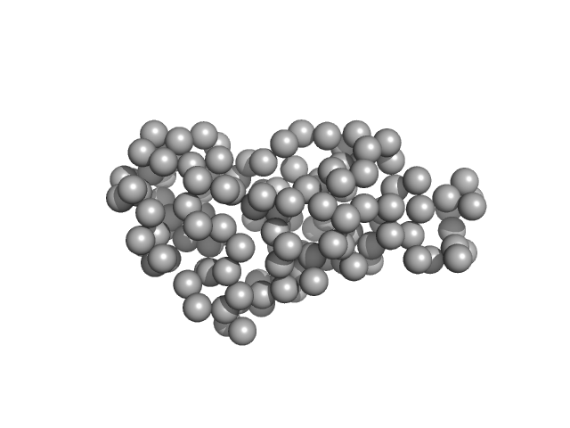 Ribonuclease pancreatic GASBOR model