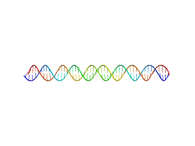 MHV-68 TR DNA CRYSOL model