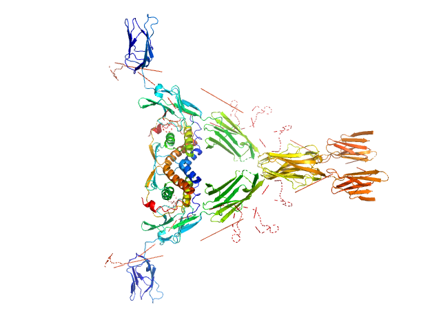 Macrophage colony-stimulating factor 1 Macrophage colony-stimulating factor 1 receptor SASREF model