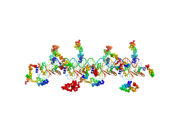 MHV-68 TR DNA Latency-associated nuclear antigen CRYSOL model