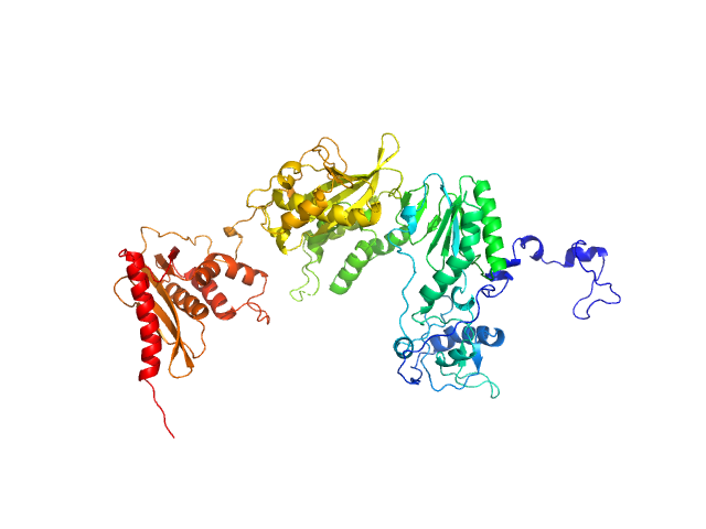 apo XMRV RT CRYSOL model