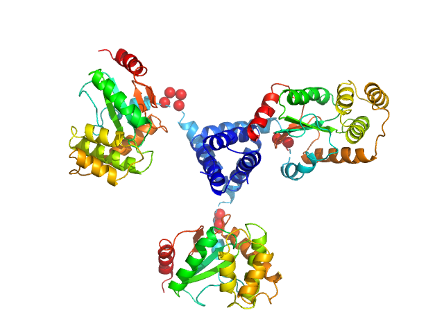 C-terminal catalytic domain of Suppressor of Copper Sensitivity C protein EOM/RANCH model