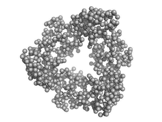 Proliferating cell nuclear antigen GASBOR model