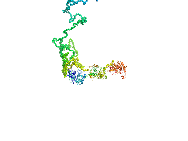 ESX-5 type VII secretion system protein EccC5 EOM/RANCH model