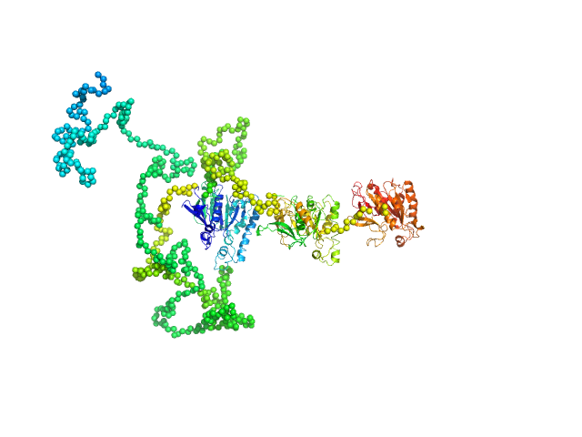 ESX-5 type VII secretion system protein EccC5 EOM/RANCH model
