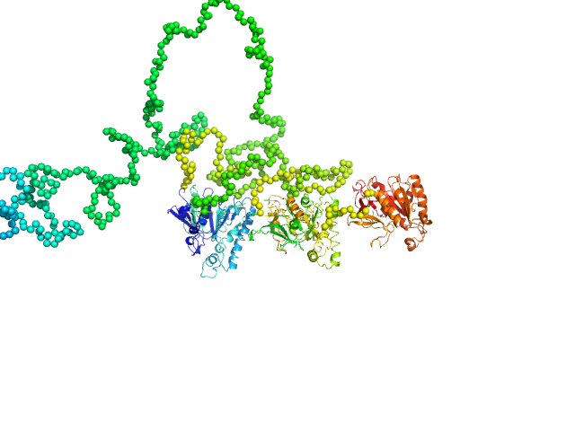ESX-5 type VII secretion system protein EccC5 EOM/RANCH model
