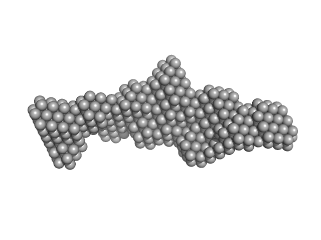 ESX-5 type VII secretion system protein EccC5 DAMMIN model
