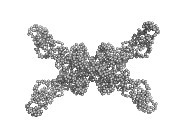 Geobacillus stearothermophilus DnaB full-length GASBOR model