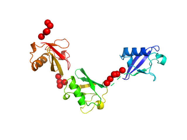 Human linear tri-ubiquitin EOM/RANCH model