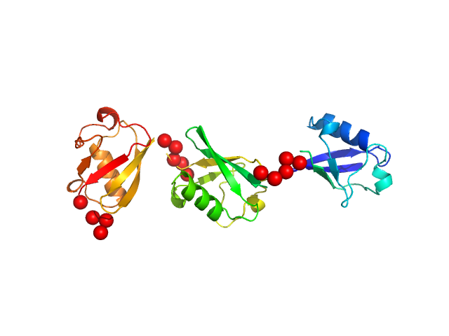 Human linear tri-ubiquitin EOM/RANCH model