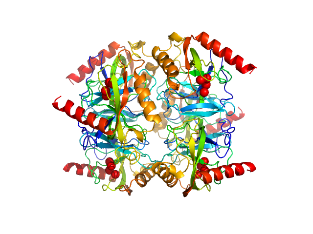 Inorganic pyrophosphatase (PPase) from E. coli PDB (PROTEIN DATA BANK) model