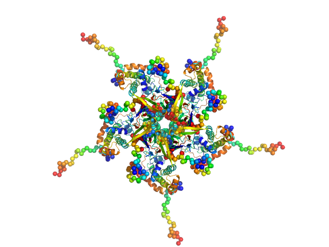 Nucleoplasmin core + A2 Histone H2A (ΔAla127) Histone H2B 1.1 (Ser33Thr) CORAL model