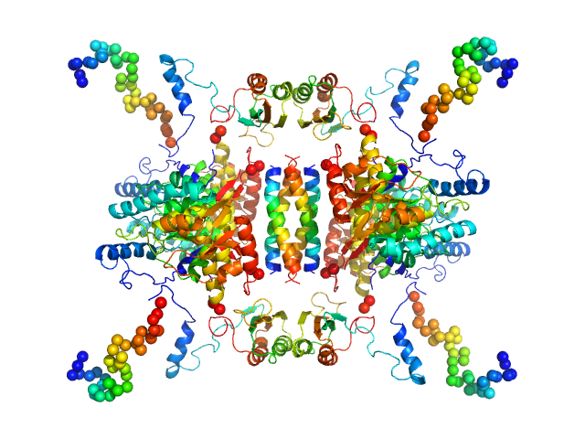 Tyrosine hydroxylase, isoform 1 BUNCH model