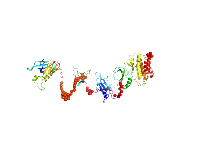 Tyrosine-protein kinase BTK (R28C mutant) BUNCH model