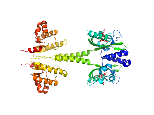 pfyP - Blue light photoreceptor PDB (PROTEIN DATA BANK) model