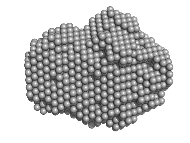 Serum albumin DAMMIN model