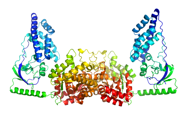 Phosphoenolpyruvate-protein phosphotransferase PDB (PROTEIN DATA BANK) model