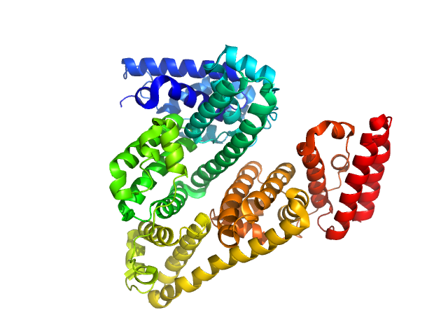 Bovine serum albumin PDB (PROTEIN DATA BANK) model