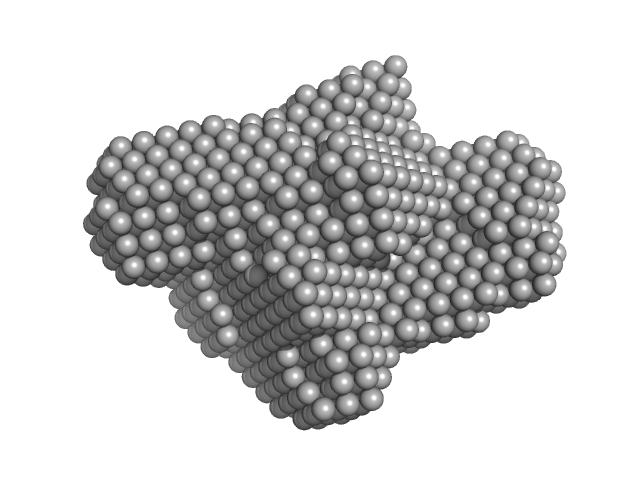 Bovine serum albumin DAMMIN model