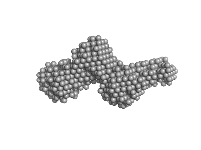 Collagenase ColG segement s2s3as3b DAMMIF model