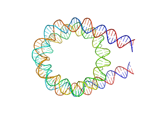 169 bp DNA (145 bp Widom 601, flanked by 12bp DNA) Histone H2A type 1 Histone H2B 1.1 Histone H3.2 Histone H4 CUSTOM IN-HOUSE model