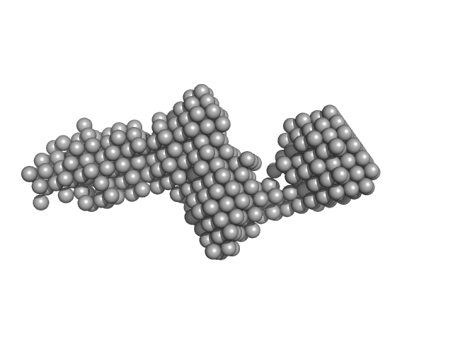 Collagenase ColG segement s2s3as3b DAMMIF model