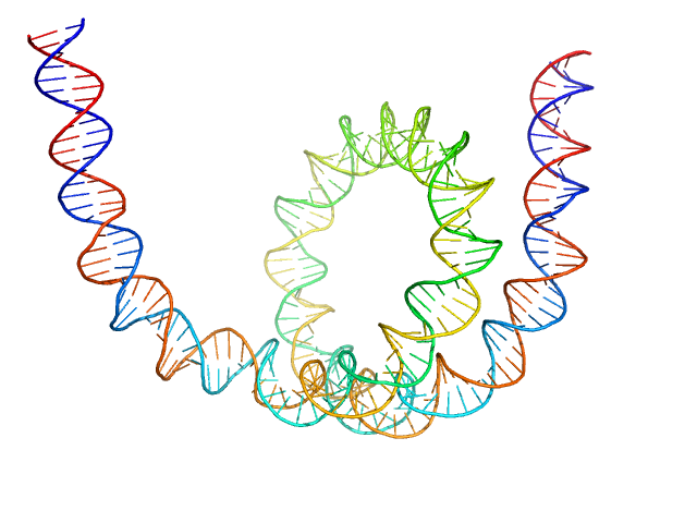 Chromodomain-helicase-DNA-binding protein 1 169 bp DNA (145 bp Widom 601, flanked by 12bp DNA) Histone H2A type 1 Histone H2B 1.1 Histone H3.2 Histone H4 CUSTOM IN-HOUSE model