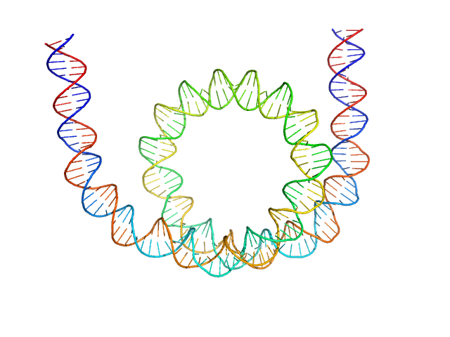 Chromodomain-helicase-DNA-binding protein 1 169 bp DNA (145 bp Widom 601, flanked by 12bp DNA) Histone H2A type 1 Histone H2B 1.1 Histone H3.2 Histone H4 CUSTOM IN-HOUSE model