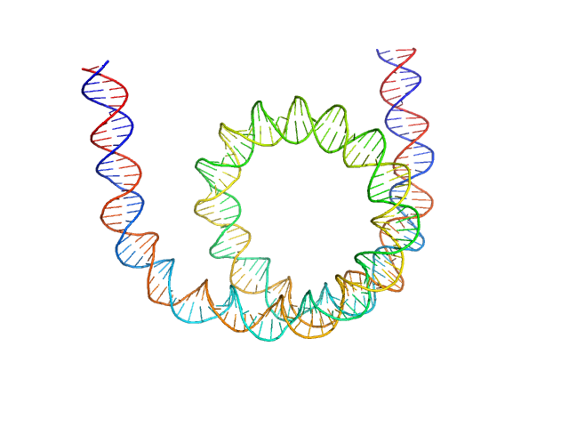 Chromodomain-helicase-DNA-binding protein 1 169 bp DNA (145 bp Widom 601, flanked by 12bp DNA) Histone H2A type 1 Histone H2B 1.1 Histone H3.2 Histone H4 CUSTOM IN-HOUSE model