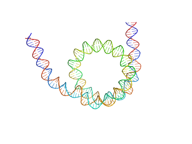 Chromodomain-helicase-DNA-binding protein 1 169 bp DNA (145 bp Widom 601, flanked by 12bp DNA) Histone H2A type 1 Histone H2B 1.1 Histone H3.2 Histone H4 CUSTOM IN-HOUSE model