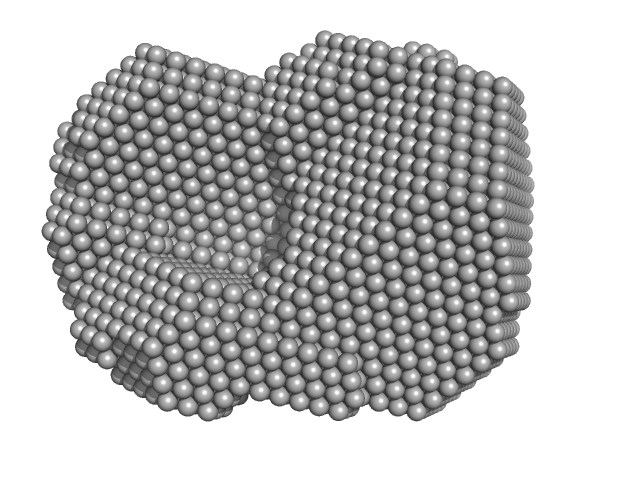 Sortilin 1 A464E alias Neurotensin-receptor 3 A464E DAMMIF model