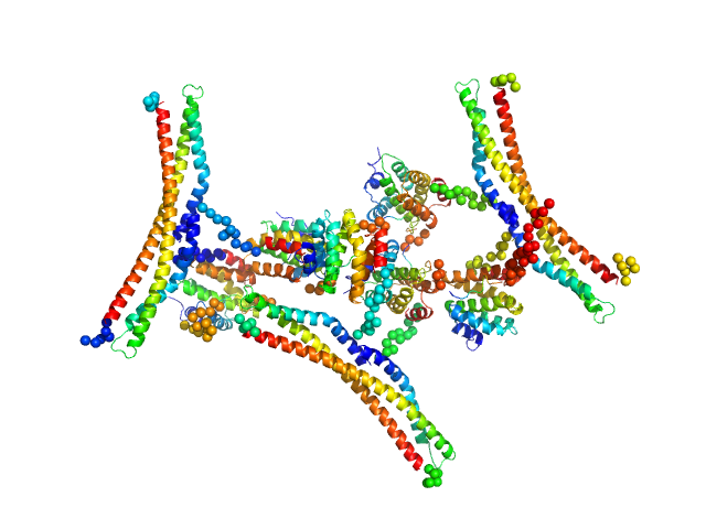 Regulator of Ty1 transposition protein 103 DNA-directed RNA polymerase II subunit RPB1 CORAL model